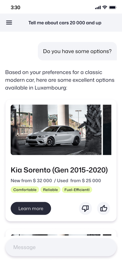 AI Car Assistant Mobile